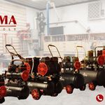 پیستوله و کمپرسور روما