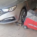 بالانس چرخ روکار+تراش دیسک روکار = صائبی
