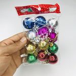 آویز تزیینی مدل گوی کریسمس