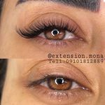 اکستنشن مژه مونا احمدی