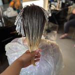 رنگ مو و کراتین مو شیوا صادقی