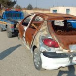 امدادخودرو یدک‌کش جرثقیل خودرو بر چرخگیر