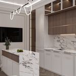 طراحی داخلی،بازسازی، تی وی وال، آشپزخانه حمیدرضا