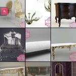 مدلسازی سه بعدی مبلمان اسکندری