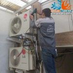 سرویسکار۲۰ تعمیرات وسرویس ونصب پکیج وکولرگازی وچیلرتراکمی وداکت اسپیلت