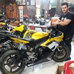 تعمیر و یدک سیکلت وحید چناری سبک و سنگین