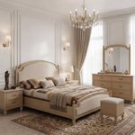 مبلمان و سرویس خواب قصر چوب