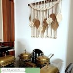 مکرومه های لیلا پرده کوسن رومیزی