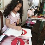 آموزشگاه نقاشی و کالیگرافی لاجوردی