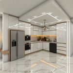 طراحی سه بعدی  کابینت اسکندری