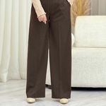 خیاطی شلوار پارچه ای زنانه طالبی دوزلند