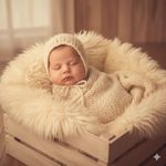 آتلیه آنلاین عکس کودک نی نی لا