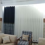 خدمات دوخت ونصب انواع پرده پارچه و زبرا