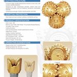 سرمته حفاریمعدنی  تریکونی سه مخروطه IADC
