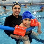 آموزش شنا کودکان دختر و پسر نگین بشیریان