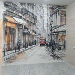 نصب کاغذ دیواری پوستر  کفپوش پارکت کیا