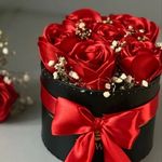 دسته گل رز ربانی
