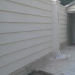 اجرای انواع نماهای سیمانی ساده  طرح  دار