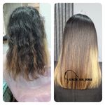 کراتین صافی واحیای مو منامحمدی