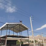 خدمات جوشکاری سقف شیبدار آلاچیق صابر