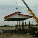 اجرای شیروانی پوشش سقف و ساخت ویلا