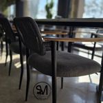 میز و صندلی فلزی مدرن