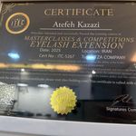 گواهی کسب‌وکار برای آکادمی تخصصی اکستنشن مژه عاطفه کزازی