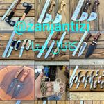 انواع چاقو و ظروف مسی زنجان