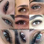 ریحان مظاهری اکستنشن مژه