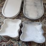 ظروف هفت سین زیورالات رزینی وسنگ مصنوعی