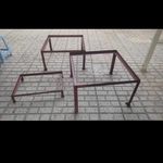 نصب سایبان و چهار پایه کولر