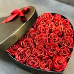 گل های روبانی باکس گل وشکلات