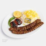 کباب ذغالی وحلیم المهدی