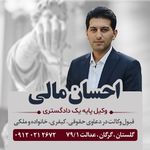 احسان مالی وکیل پایه یک دادگستری
