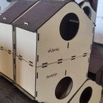 تولید لانه پرنده چوبی (جعفری)