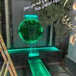 آلاچیق سقف شیبدار ویلا باغ سایبان
