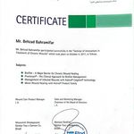 کارشناس زخم و متخصص کیوم تراپی بهرامی فر