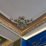 گچبری پیش ساخته پامچال قاب بندی دیوار