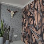 دکوراسیون نوین کاغذدیواری برچسب حمام