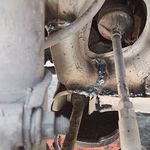 جوشکاری و ترمیم شاسی ماشین با دستگاه co2