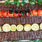 کباب ساطوری تک بناب آقا لاری