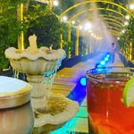 باغچه رستوران زیتون فرحزاد