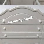 تخت و کمد نوزاد دنیای سیسمونی نی نی ناز