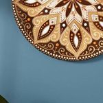 بشقاب دیوارکوب سفالی