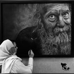 آموزش طراحی‌چهره سیاهقلم هایپررئال حسینی