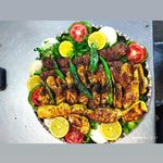 کباب بناب وحید طبخ با ذغال نان داغ کباب