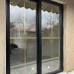 درب پنجره upvc، توری پلیسه ای صفرتاصد