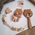 بافت جغجغه و بندپستونک با اسم کودک