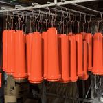 رنگ کوره‌ای الکترو استاتیک (پودری)