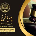 پوریا فرخ نیا وکیل پایه یک دادگستری